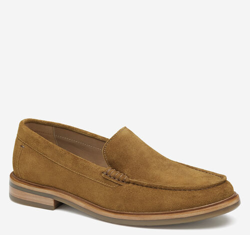 Lyles Venetian Loafer - Snuff Suede