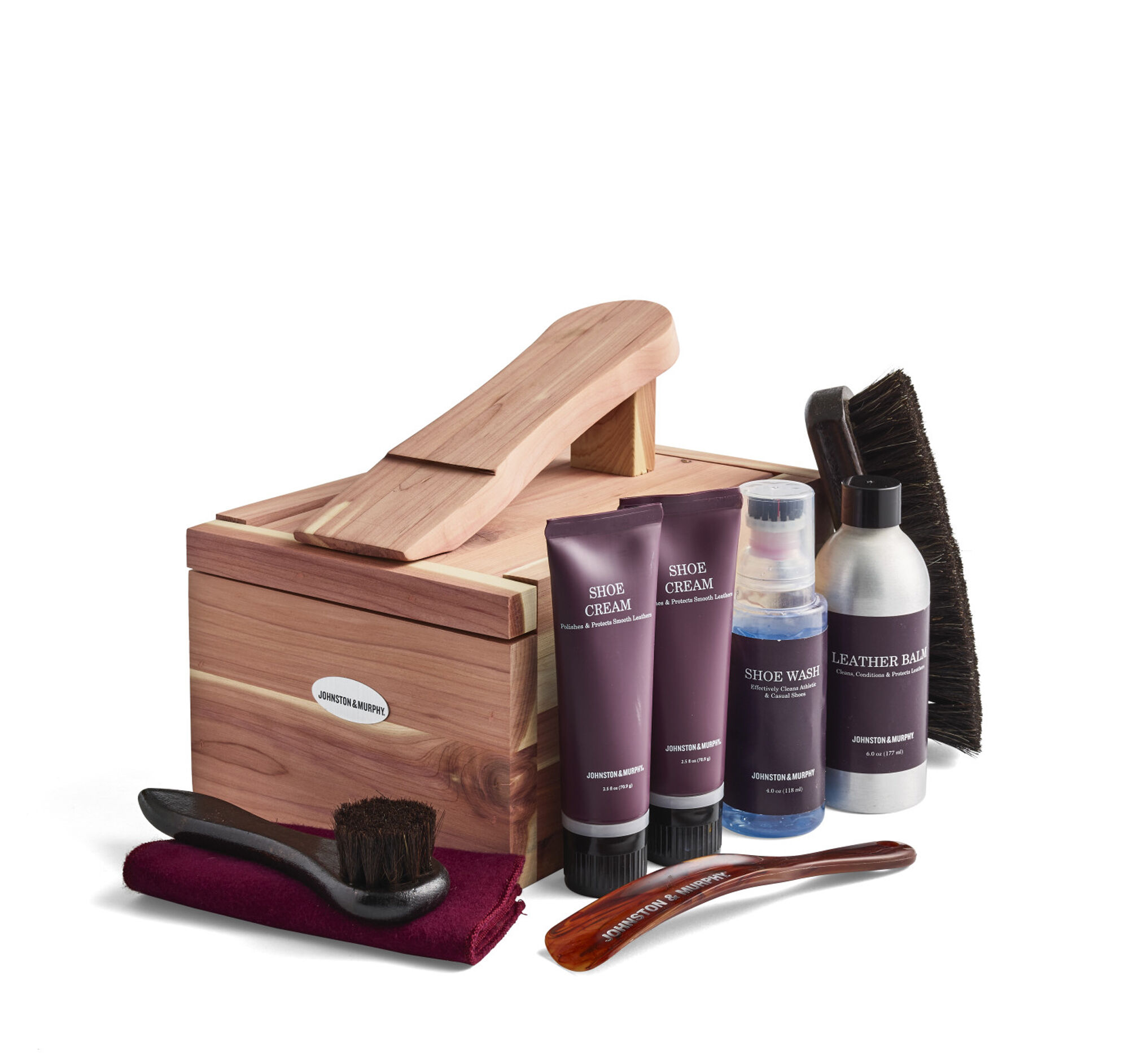 Cedar Shoe Care Kit | Johnston \u0026 Murphy