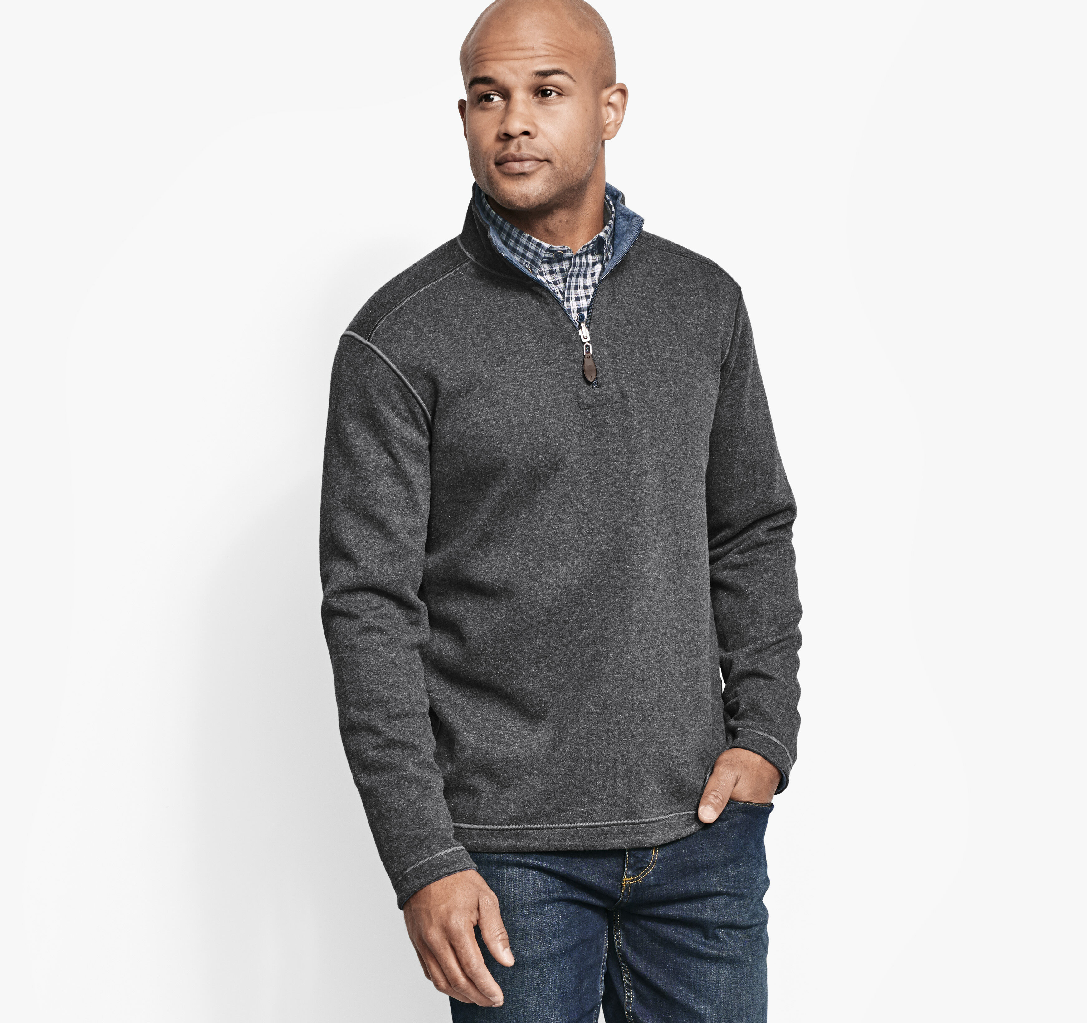 BOGO Johnston & Murphy striped buy sweater