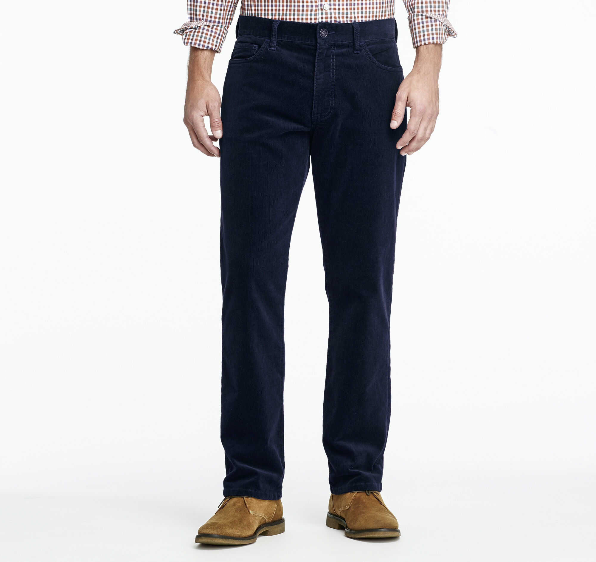 Regular Fit Corduroy Jeans | Johnston & Murphy
