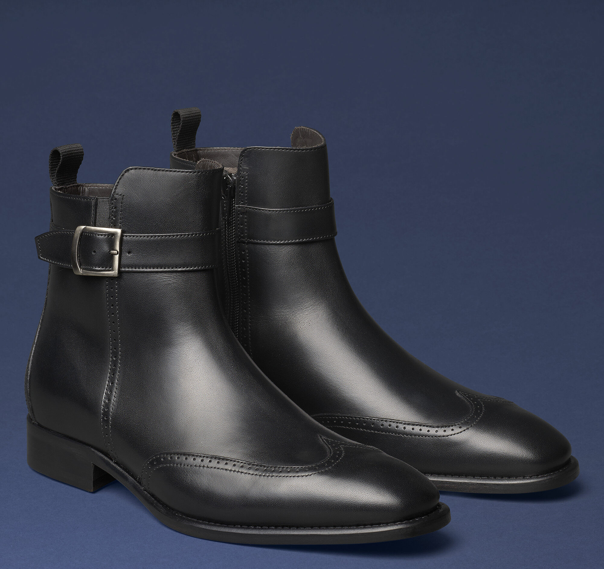 cormac wingtip zip boot