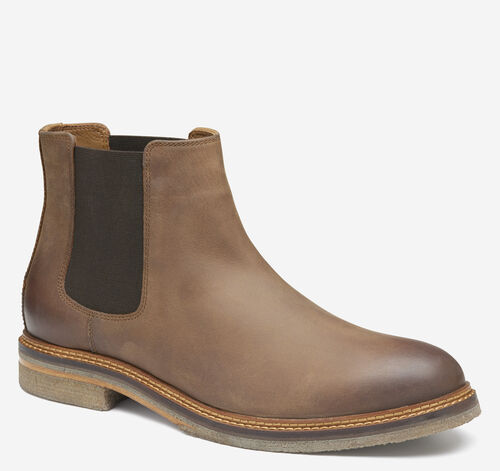 Calder Chelsea Boot - Brown Oiled Full Grain