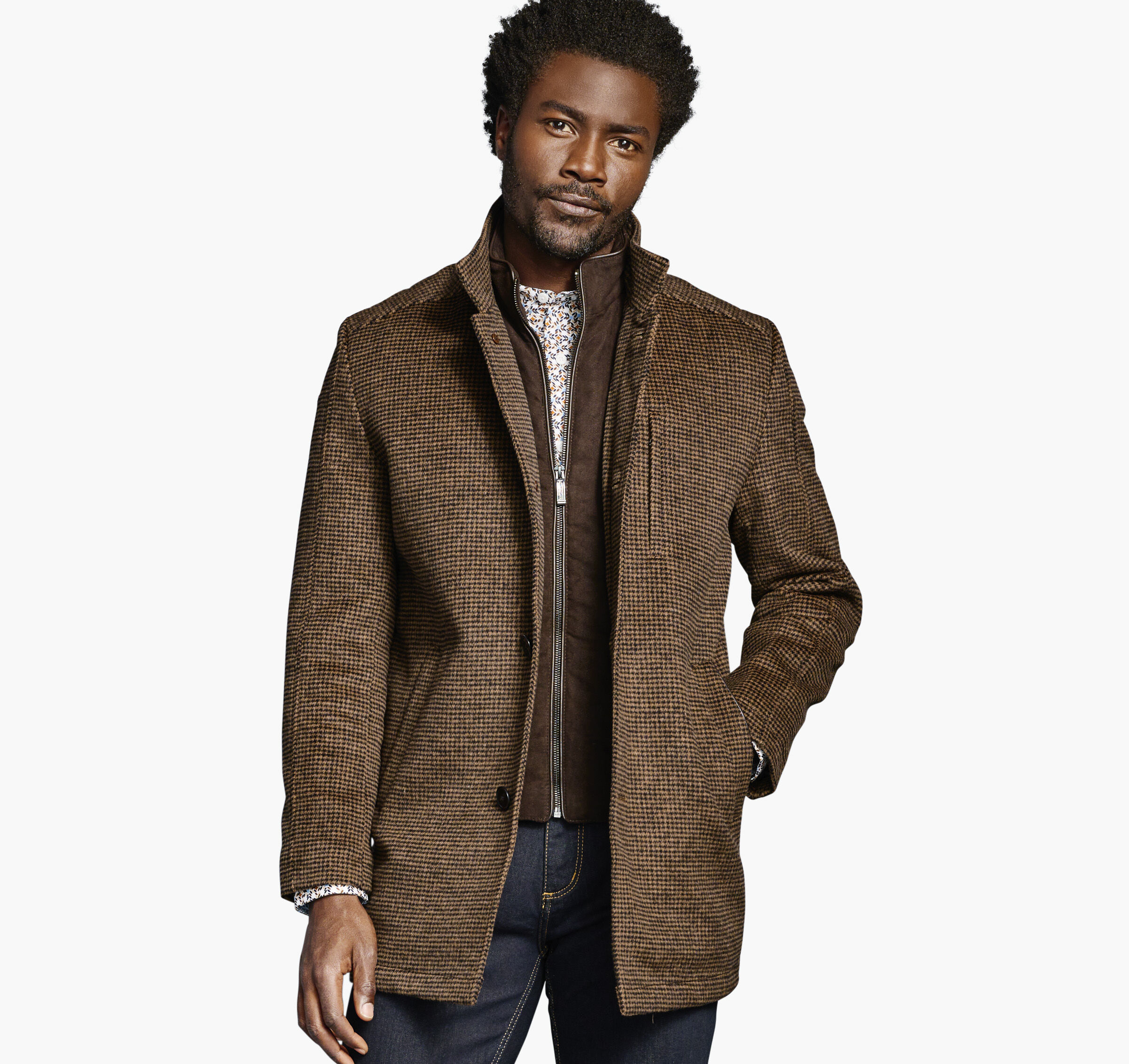 Men's wool outlet car coats sale