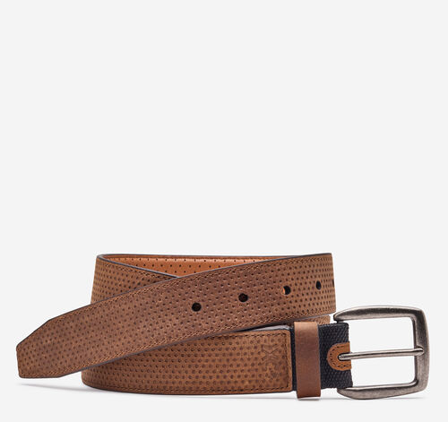 XC4® Perforated Belt - Tan Oiled