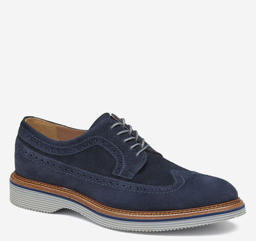 Jenson Longwing - Navy Suede