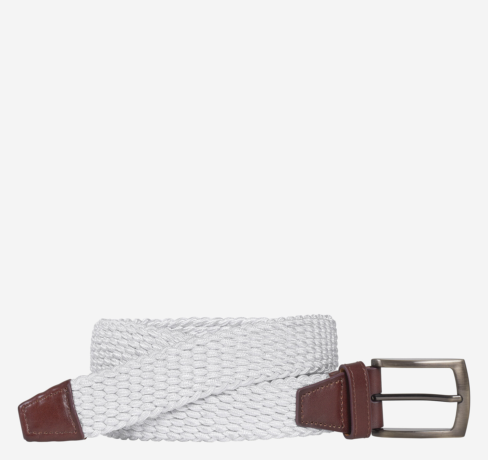 White top woven belt