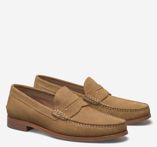 Baldwin Penny Loafer - Snuff English Suede