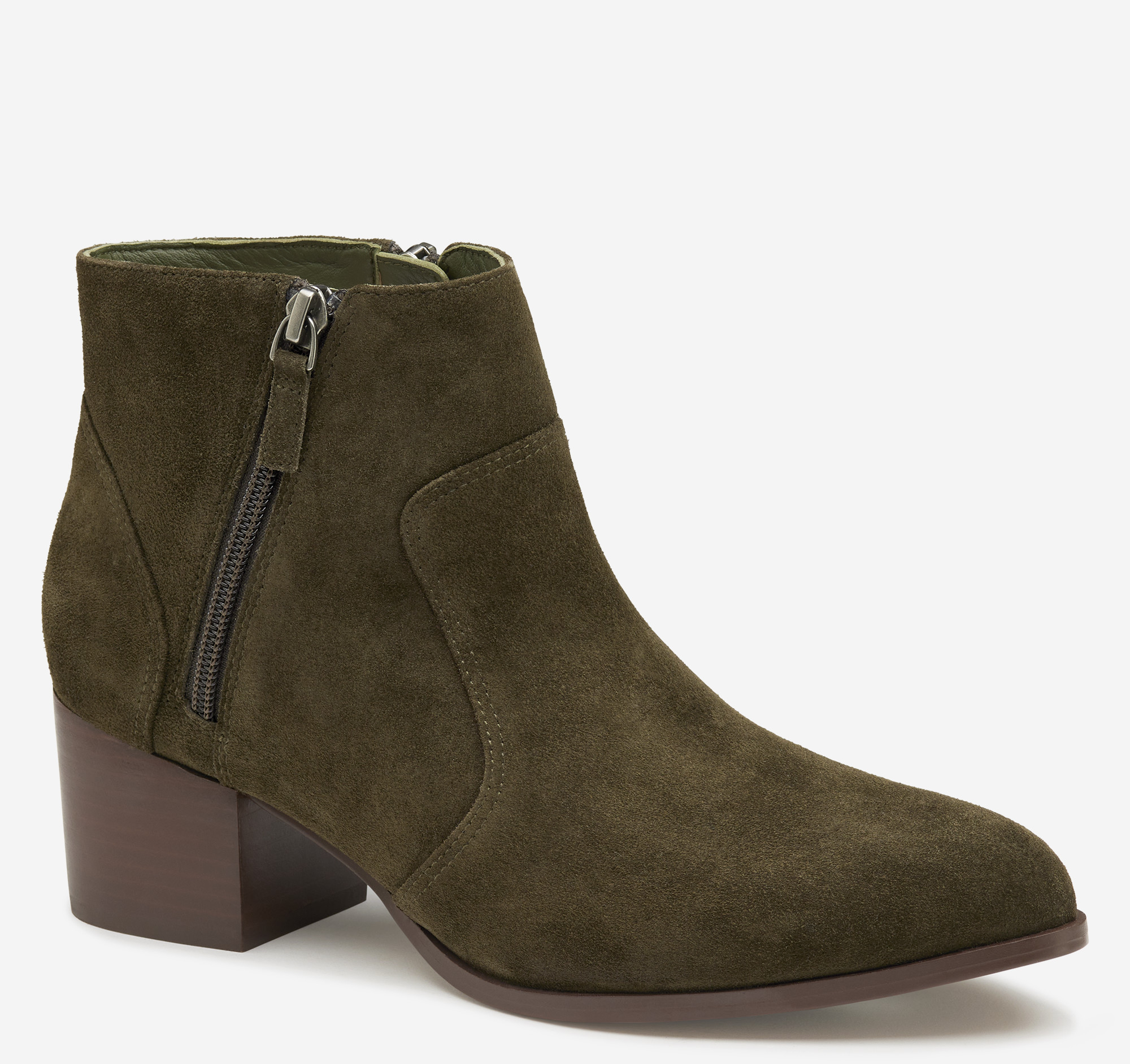 Trista Double-Zip Bootie