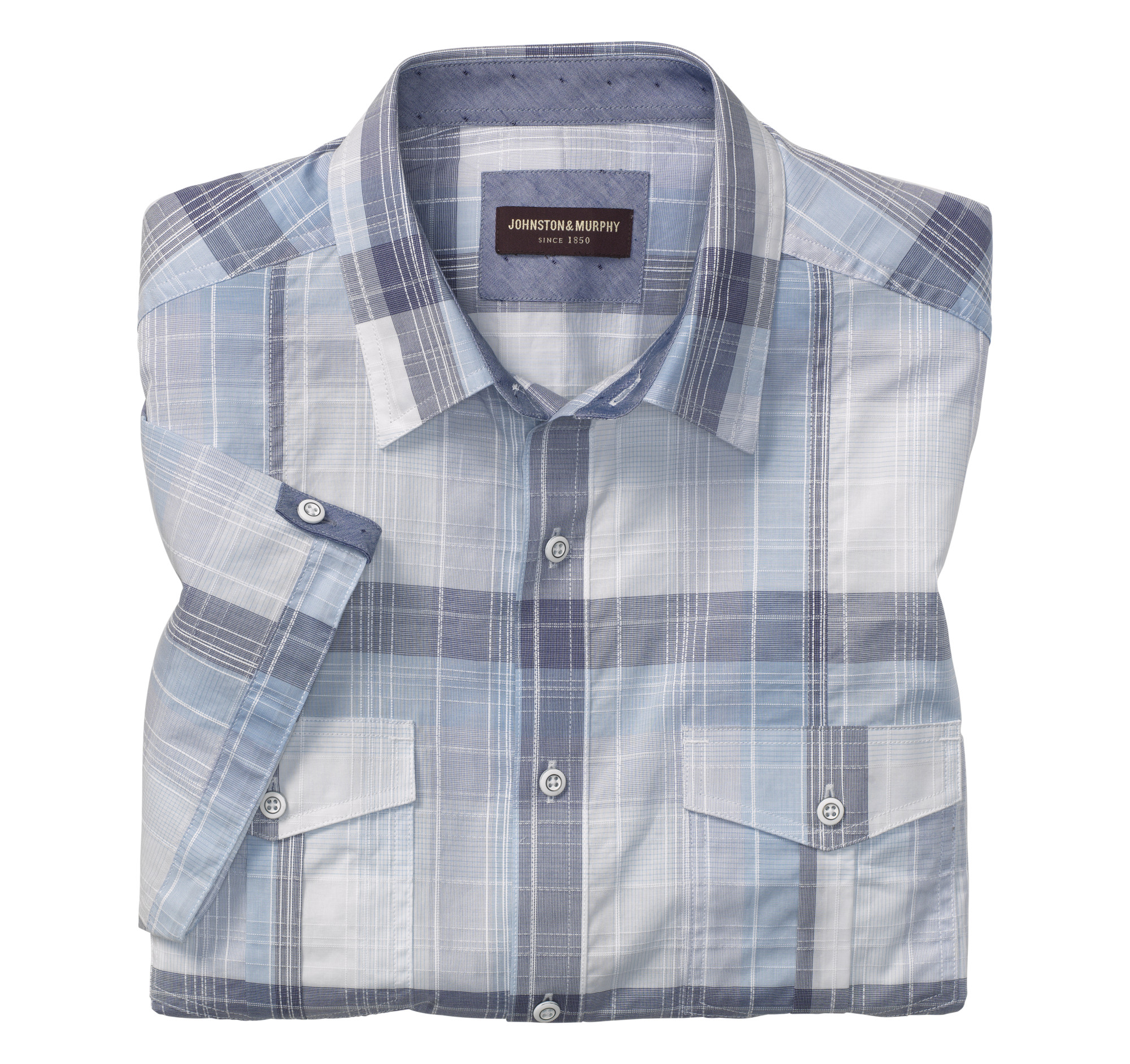 two pocket short sleeve shirt