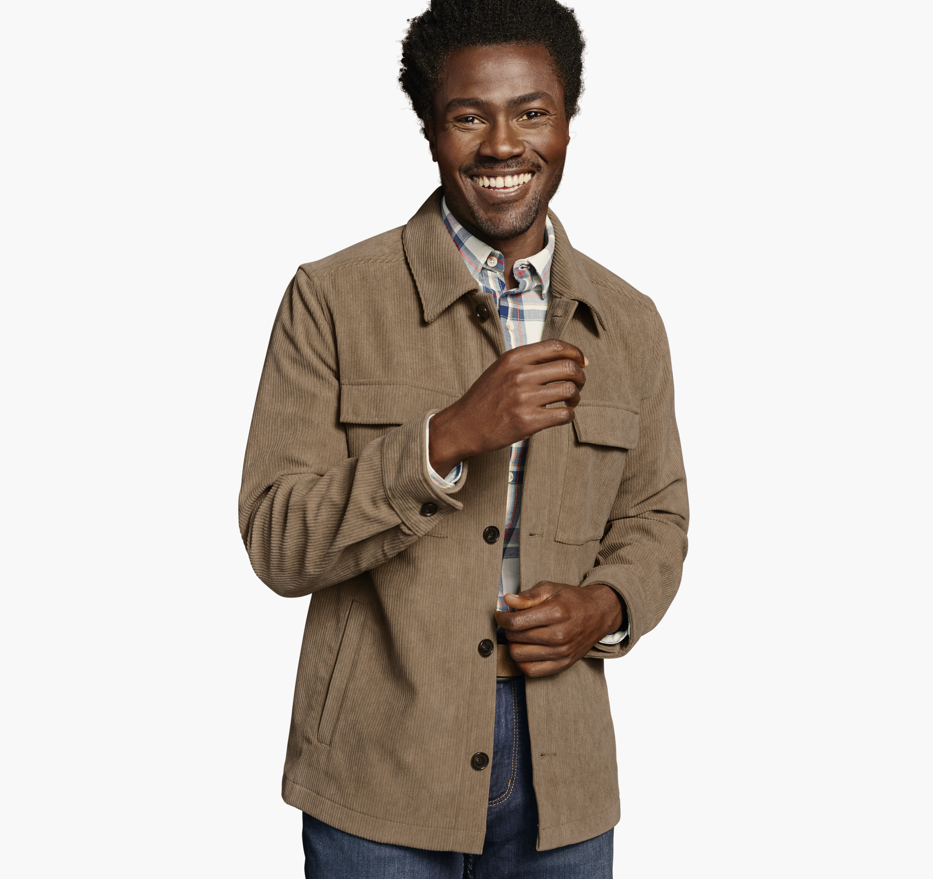 Corduroy Shirt Jacket