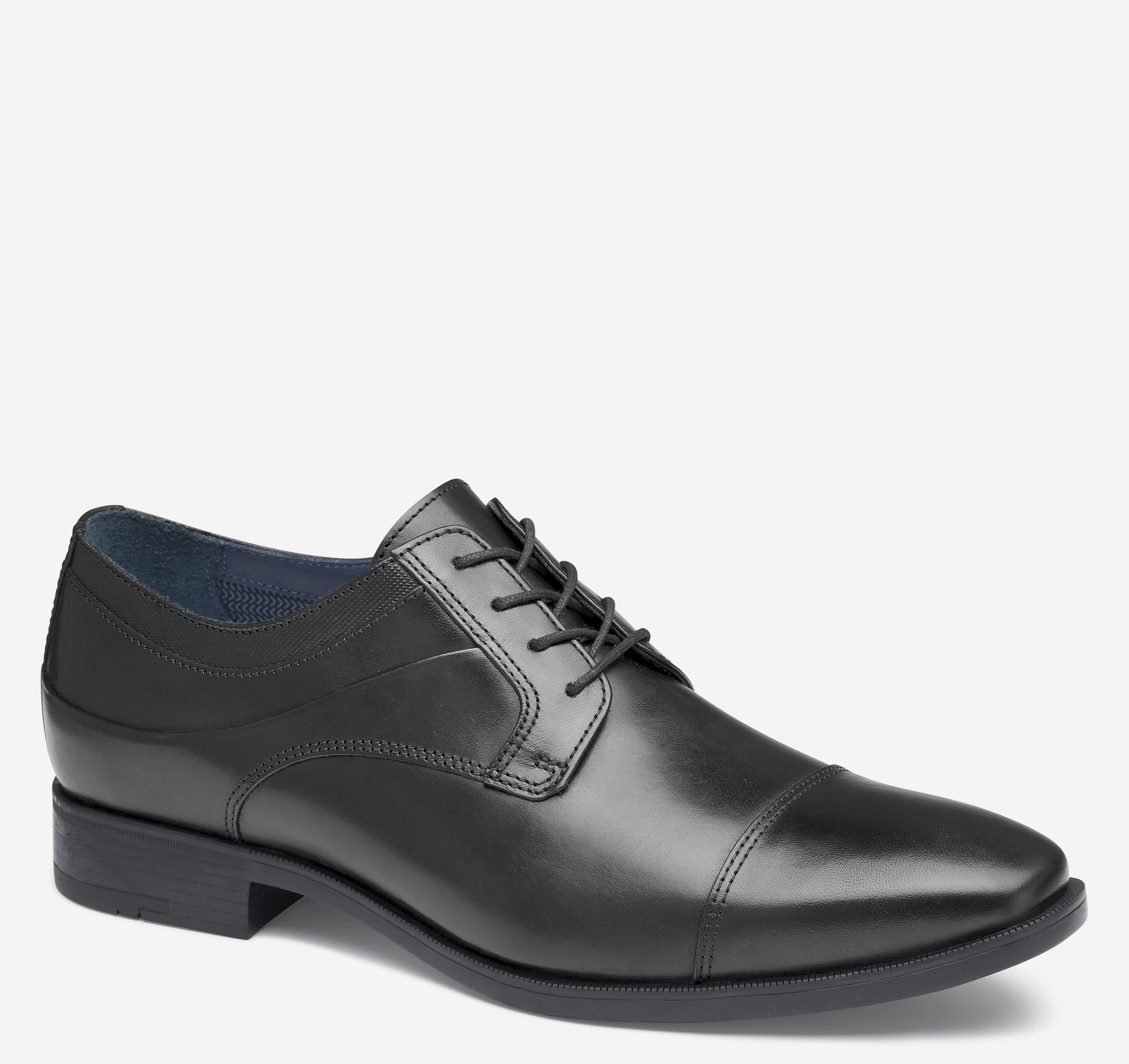 Johnston and fashion murphy black cap toe