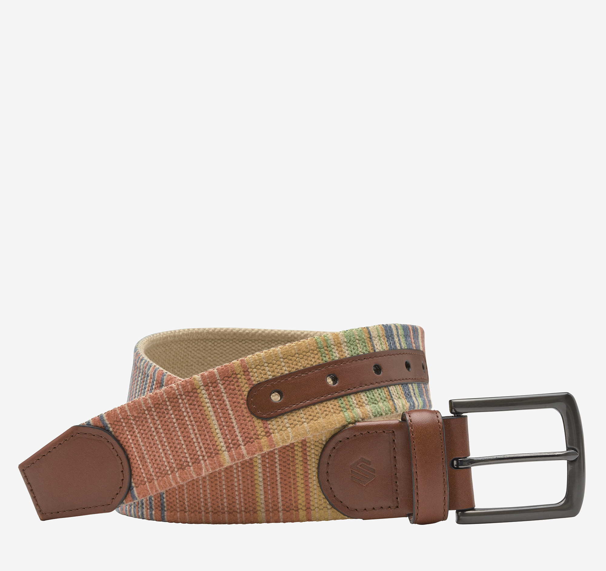 Canvas Multi-Stripe Belt