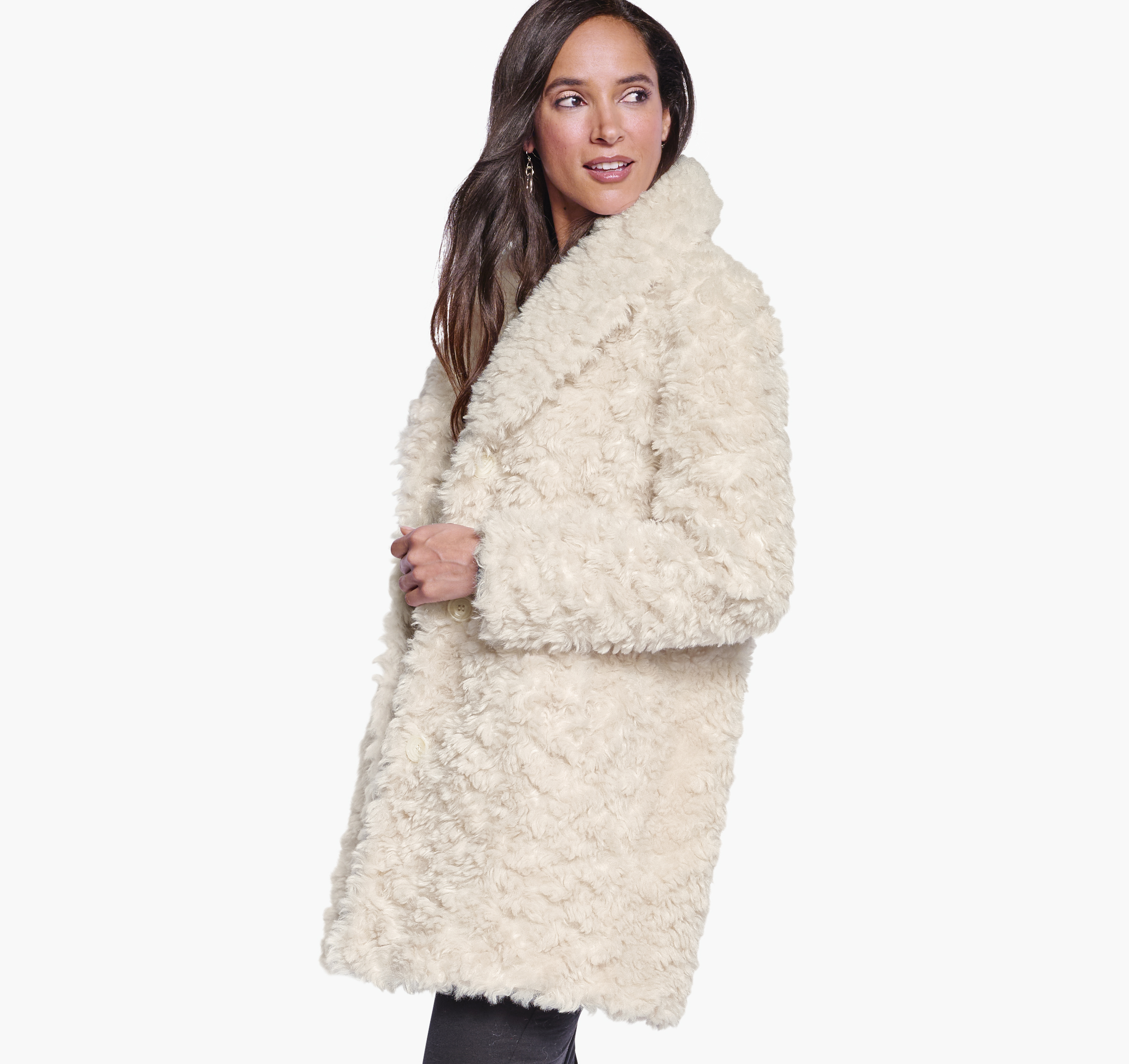 Faux Fur Coat