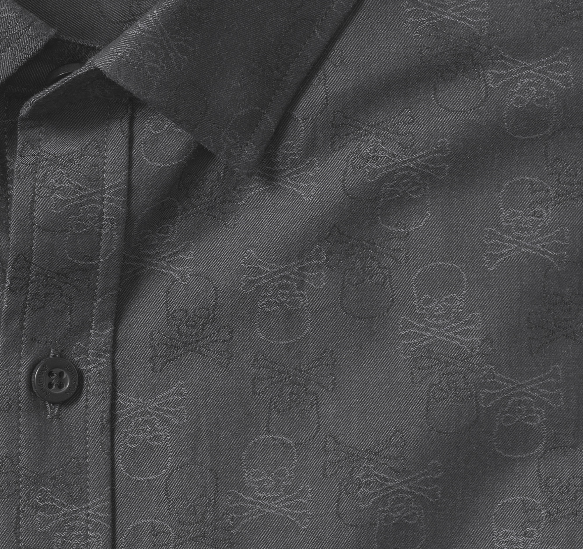 Long-Sleeve Jacquard Shirt