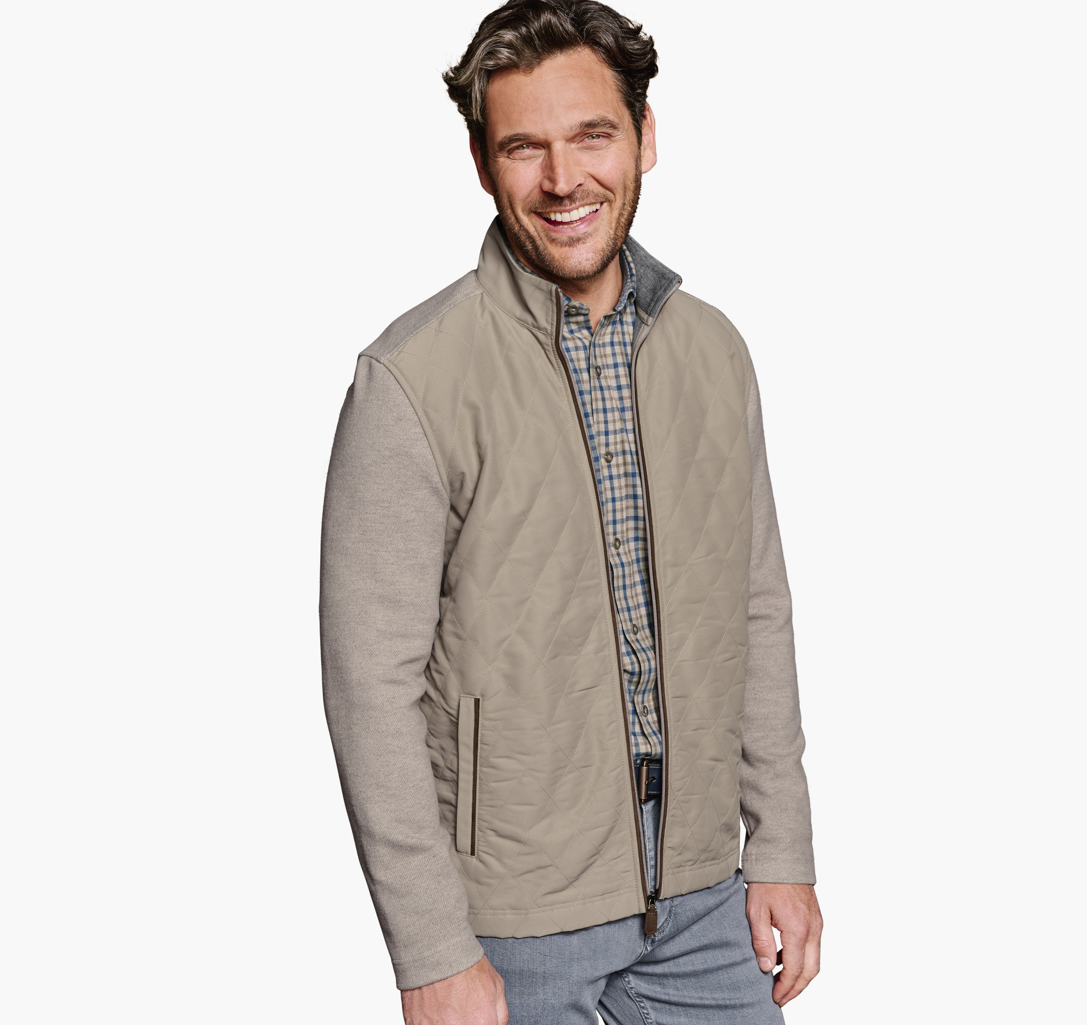 Johnston and murphy quilted jacket hotsell