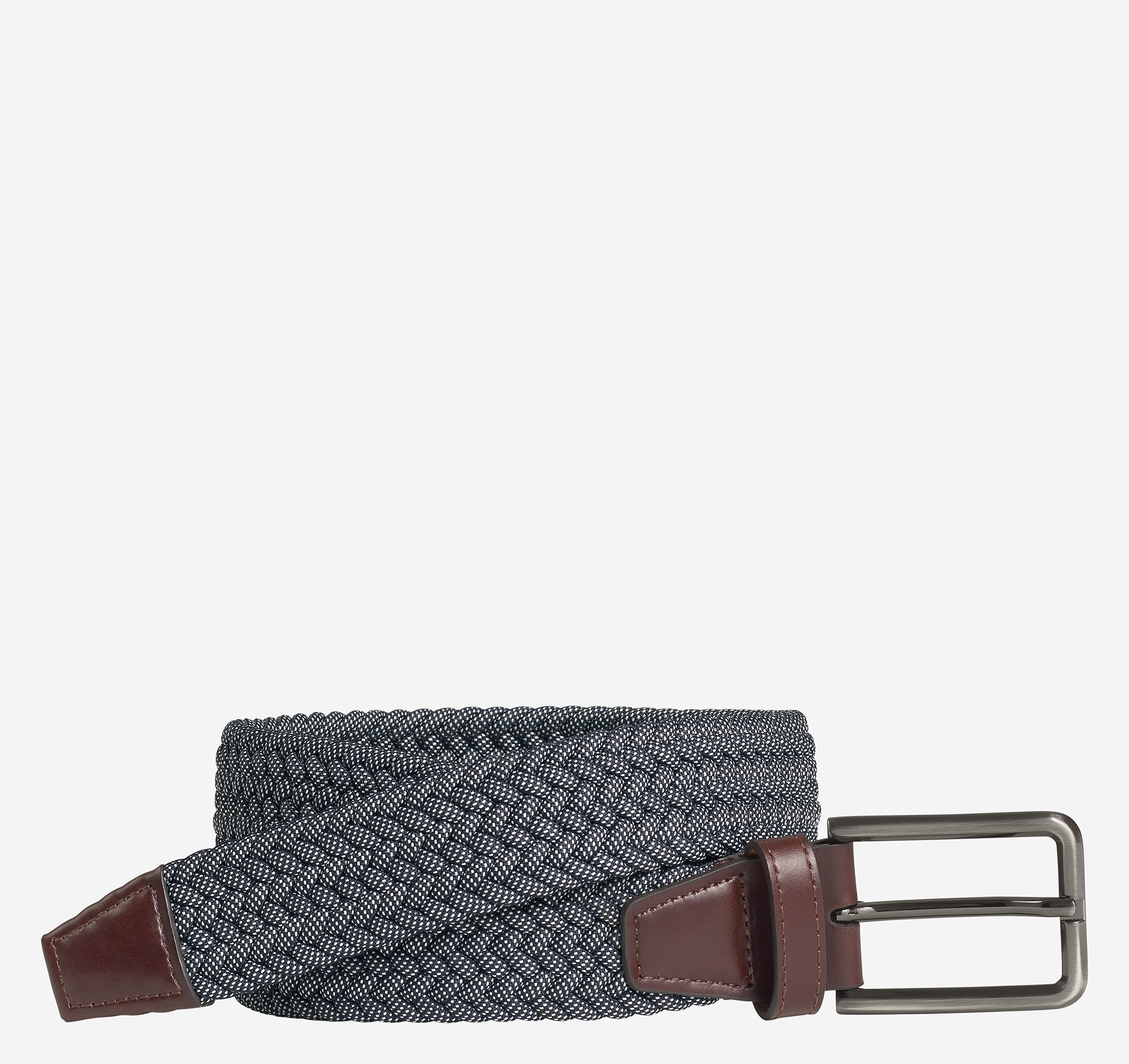 Woven Stretch-Knit Belt | Johnston & Murphy